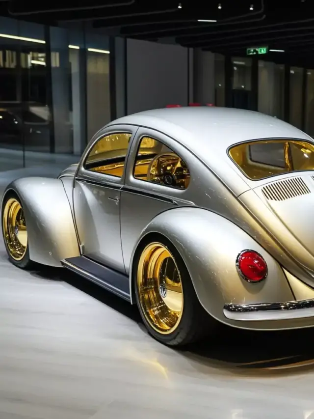 Fusca Silver Gold: Um Clássico de Luxo