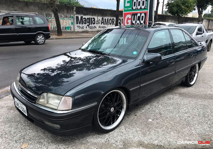 Chevrolet Omega with new TSW wheels